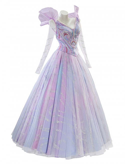 Movie Wicked For Good Glinda Halloween Cosplay Costume Set Without Shoes
