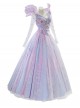 Movie Wicked For Good Glinda Halloween Cosplay Costume Set Without Shoes
