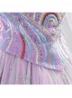 Movie Wicked For Good Glinda Halloween Cosplay Costume Set Without Shoes