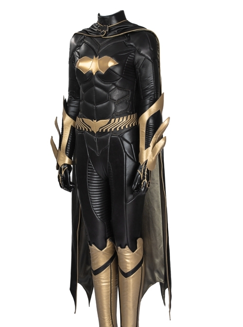 Game Batman Arkham Knight Batgirl Same Black Bodysuit Halloween Cosplay Costume