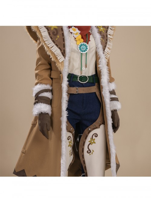 Game Identity V Cowboy Kevin Alonso ONCE Tidings Of Spring Halloween Cosplay Costume Set