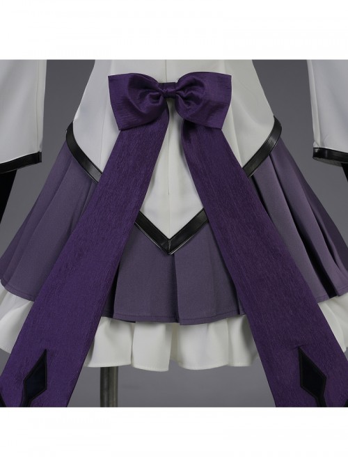 Puella Magi Madoka Magica The Rebellion Story Akemi Homura Halloween Cosplay Costume Set