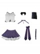 Puella Magi Madoka Magica The Rebellion Story Akemi Homura Halloween Cosplay Costume Set