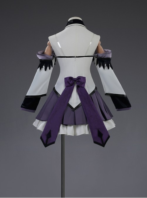 Puella Magi Madoka Magica The Rebellion Story Akemi Homura Halloween Cosplay Costume Set