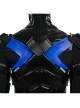 Game Batman Arkham Knight Nightwing Halloween Cosplay Costume Set Without Shoes