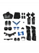Game Batman Arkham Knight Nightwing Halloween Cosplay Costume Set Without Shoes