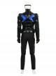 Game Batman Arkham Knight Nightwing Halloween Cosplay Costume Set Without Shoes