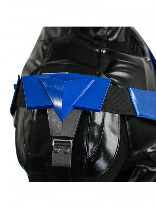 Game Batman Arkham Knight Nightwing Halloween Cosplay Costume Set Without Shoes