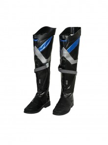 Game Batman Arkham Knight Nightwing Halloween Cosplay Accessories Black Boots