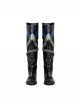 Game Batman Arkham Knight Nightwing Halloween Cosplay Accessories Black Boots