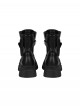 Game Marvel Rivals Psylocke Fleeting Butterfly Halloween Cosplay Accessories Black Shoes