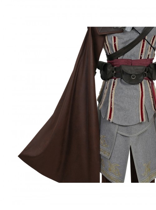 Game Assassin's Creed II Ezio Auditore Halloween Cosplay Costume Set