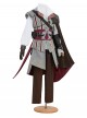 Game Assassin's Creed II Ezio Auditore Halloween Cosplay Costume Set