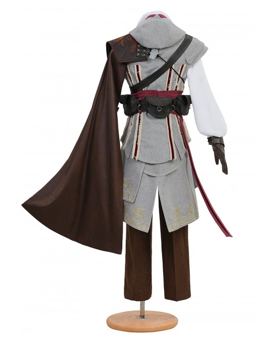 Game Assassin's Creed II Ezio Auditore Halloween Cosplay Costume Set