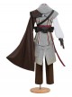 Game Assassin's Creed II Ezio Auditore Halloween Cosplay Costume Set