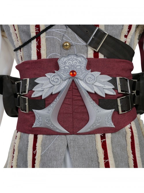 Game Assassin's Creed II Ezio Auditore Halloween Cosplay Costume Set