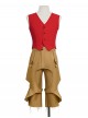 One Piece Live Action Season 2 Monkey D. Luffy Halloween Cosplay Costume Set Without Shoes