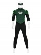 Green Lantern Bodysuit Battle Suit Halloween Cosplay Costume Set Without Shoes