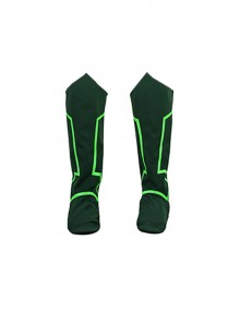 Green Lantern Battle Suit Halloween Cosplay Accessories Green Boots