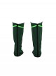 Green Lantern Battle Suit Halloween Cosplay Accessories Green Boots