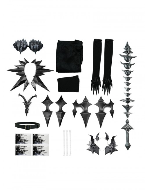 Game Dragon Raja The Gate Of Cassell The Dragon Queen Jormungandr Halloween Cosplay Costume Set