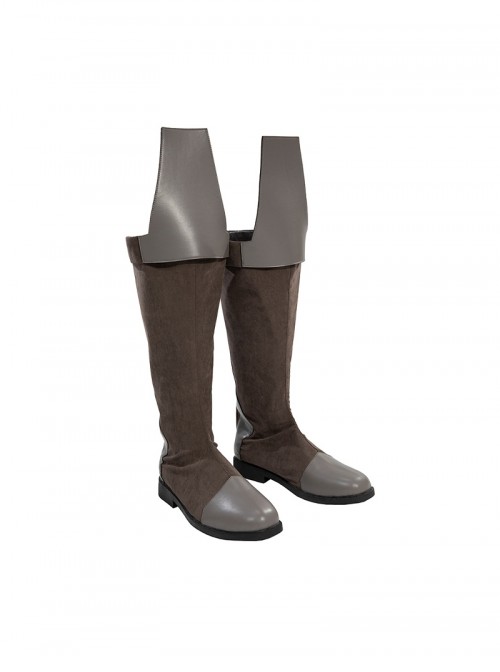 Game Star Wars Galaxy Of Heroes Jedi Temple Guard Halloween Cosplay Accessories Brown Boots