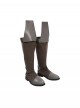 Game Star Wars Galaxy Of Heroes Jedi Temple Guard Halloween Cosplay Accessories Brown Boots