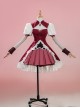 Puella Magi Madoka Magica Walpurgisnacht Rising Sakura Kyoko Halloween Cosplay Costume Set