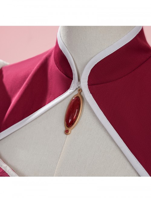 Puella Magi Madoka Magica Walpurgisnacht Rising Sakura Kyoko Halloween Cosplay Costume Set