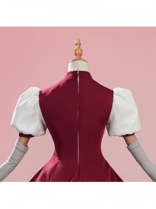 Puella Magi Madoka Magica Walpurgisnacht Rising Sakura Kyoko Halloween Cosplay Costume Set