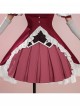 Puella Magi Madoka Magica Walpurgisnacht Rising Sakura Kyoko Halloween Cosplay Costume Set