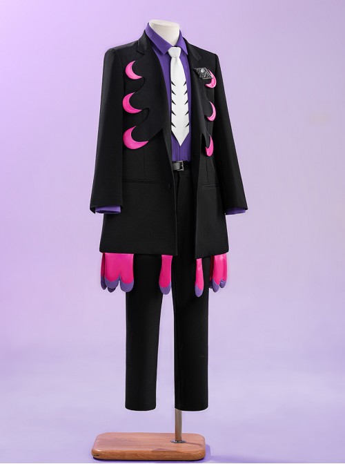 Game Pokemon Legends Z-A Corbeau Halloween Cosplay Costume Full Set