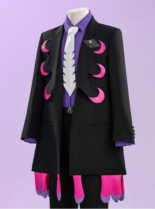 Game Pokemon Legends Z-A Corbeau Halloween Cosplay Costume Full Set