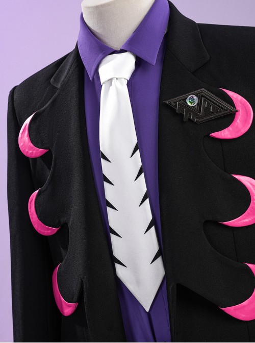 Game Pokemon Legends Z-A Corbeau Halloween Cosplay Costume Full Set
