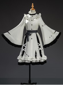 Game Magical Girl Witch Trial Meruru Hikami Halloween Cosplay Costume Full Set