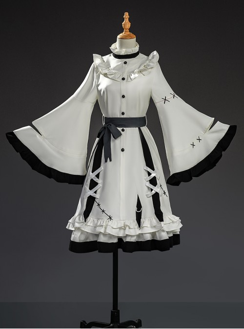 Game Magical Girl Witch Trial Meruru Hikami Halloween Cosplay Costume Full Set