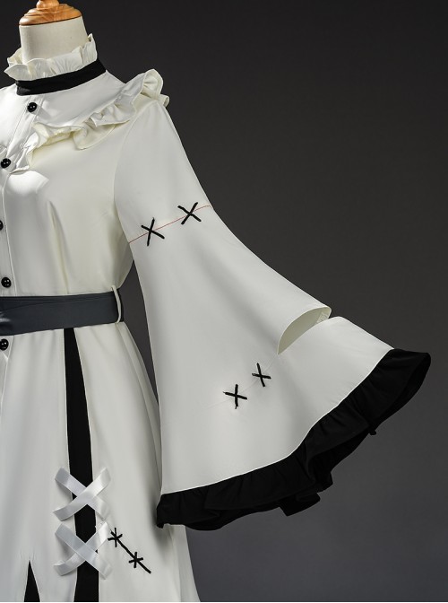 Game Magical Girl Witch Trial Meruru Hikami Halloween Cosplay Costume Full Set