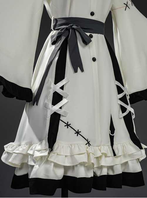 Game Magical Girl Witch Trial Meruru Hikami Halloween Cosplay Costume Full Set