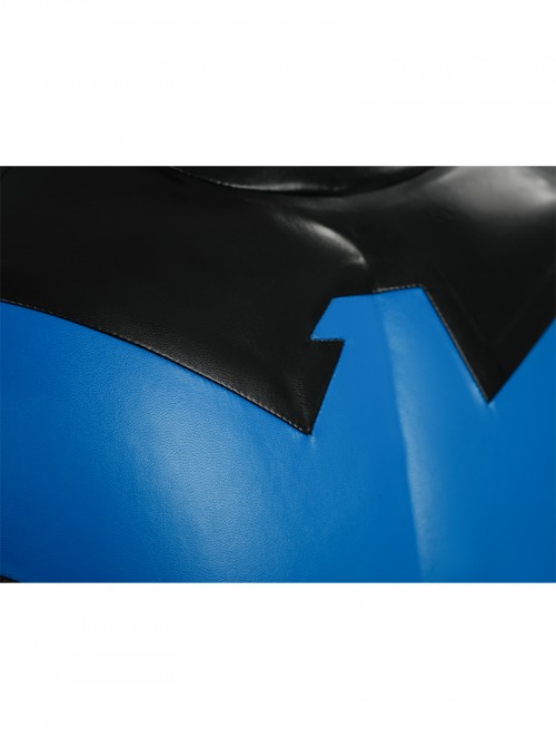 Anime Comic Nightwing Blue Battle Suit Version Halloween Cosplay Costume Set Without Boots