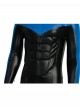 Anime Comic Nightwing Blue Battle Suit Version Halloween Cosplay Costume Set Without Boots