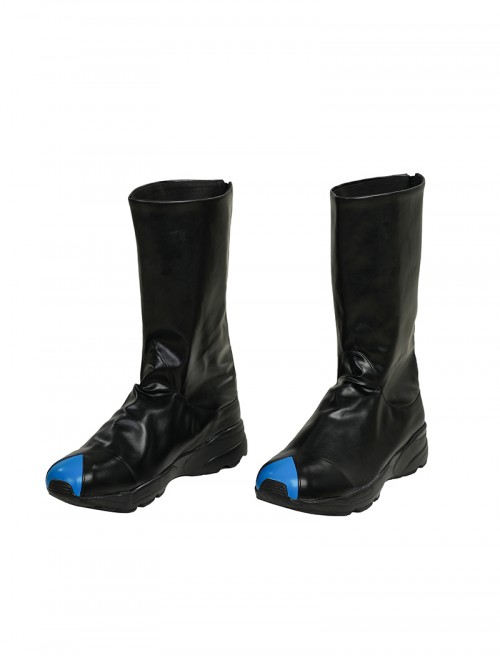 Anime Comic Nightwing Blue Battle Suit Version Halloween Cosplay Accessories Black Boots