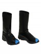 Anime Comic Nightwing Blue Battle Suit Version Halloween Cosplay Accessories Black Boots