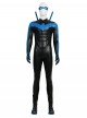 Anime Comic Nightwing Blue Battle Suit Version Halloween Cosplay Accessories Black Boots