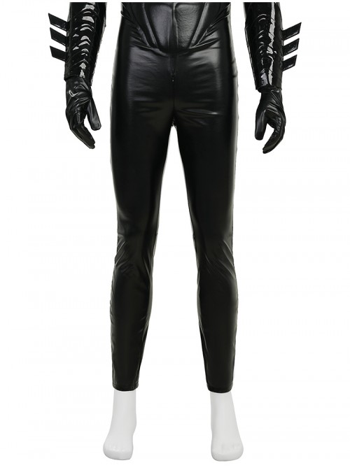 Anime Comic New 52 Nightwing Red Battle Suit Version Halloween Cosplay Costume Set Without Boots
