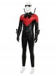 Anime Comic New 52 Nightwing Red Battle Suit Version Halloween Cosplay Costume Set Without Boots