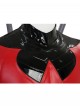 Anime Comic New 52 Nightwing Red Battle Suit Version Halloween Cosplay Costume Set Without Boots