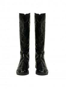 Anime Comic New 52 Nightwing Red Battle Suit Version Halloween Cosplay Accessories Black Boots