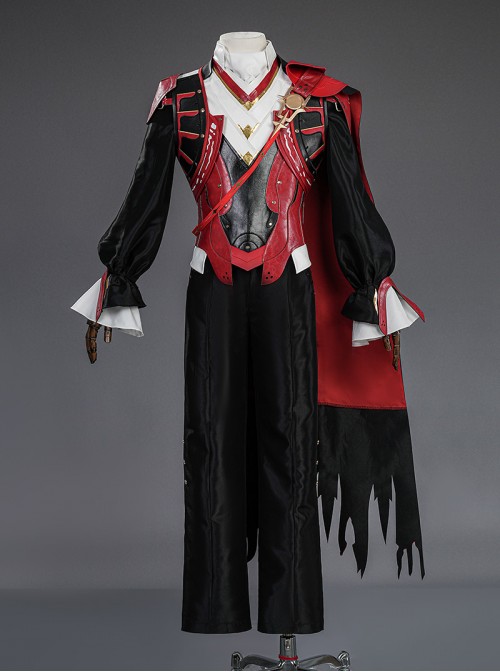 Game Wuthering Waves Cristoforo Halloween Cosplay Costume Set Without Hat Without Mask