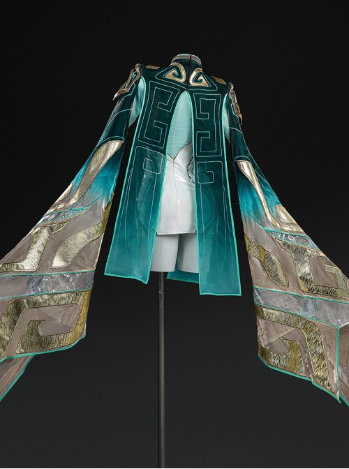 Game Honor Of Kings x Sanxingdui Museum Collaboration Dyadia Skin Mystic Rites Halloween Cosplay Costume Set Without Shoes