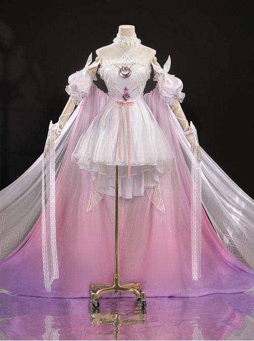 Game Genshin Impact Damselette Columbina Genshin Fes 2026 Halloween Cosplay Costume Set